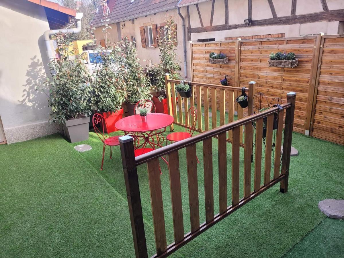 Effet Mer, 4 Etoiles, Gite De 80M2 Dorlisheim Bagian luar foto